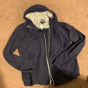 J. Crew Navy windbreaker NWT